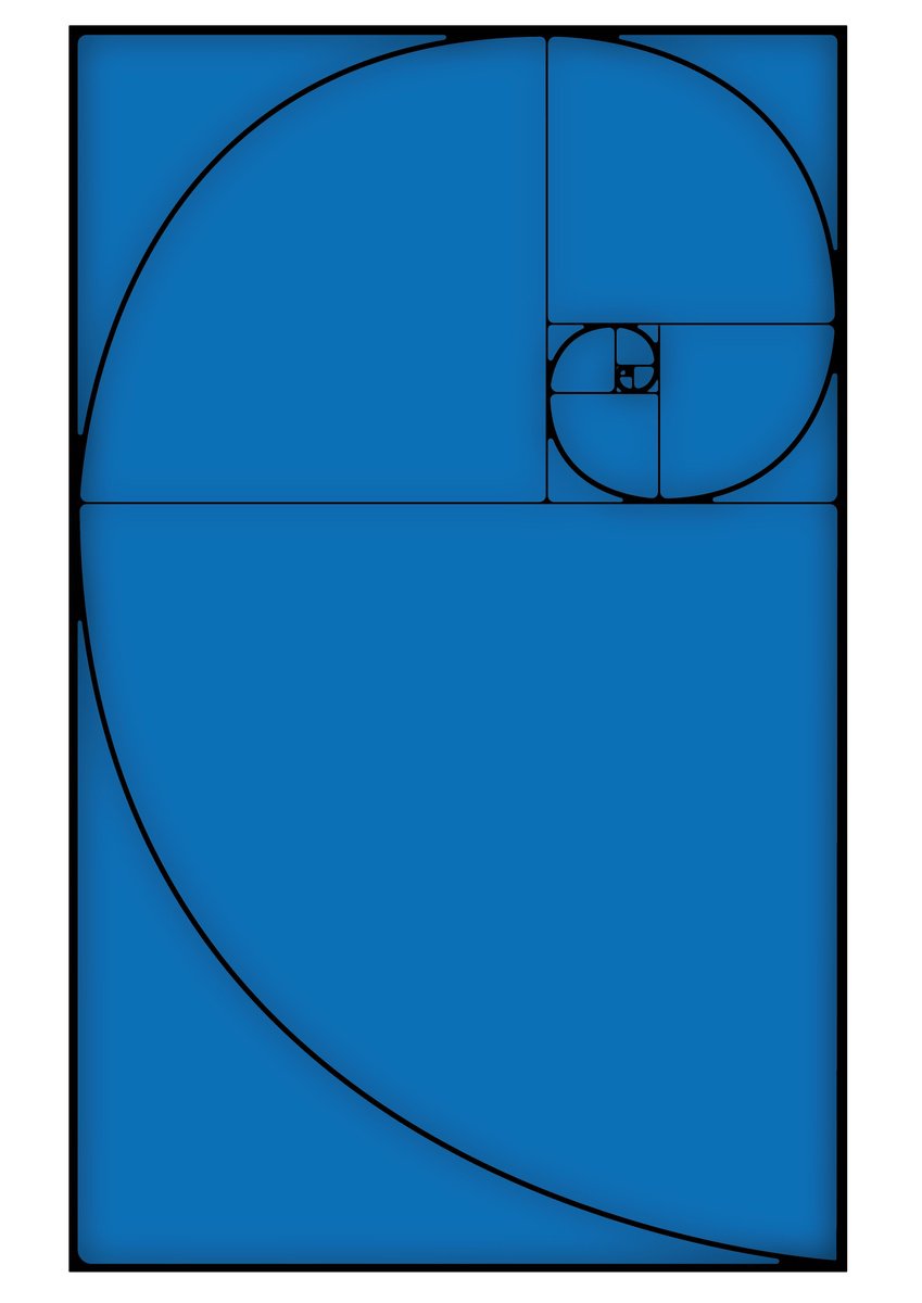 Illustrative Abstract Giclee Print By Nick Sellers, 12 X 17", Golden Ratio, Original Artwork