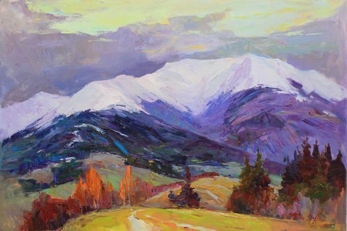Among the mountains by Sergei Chernyakovsky