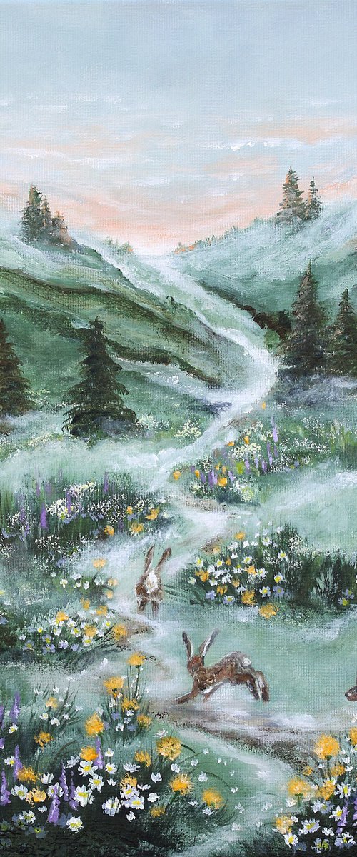 Joy in the fields by Katerina Koroleva