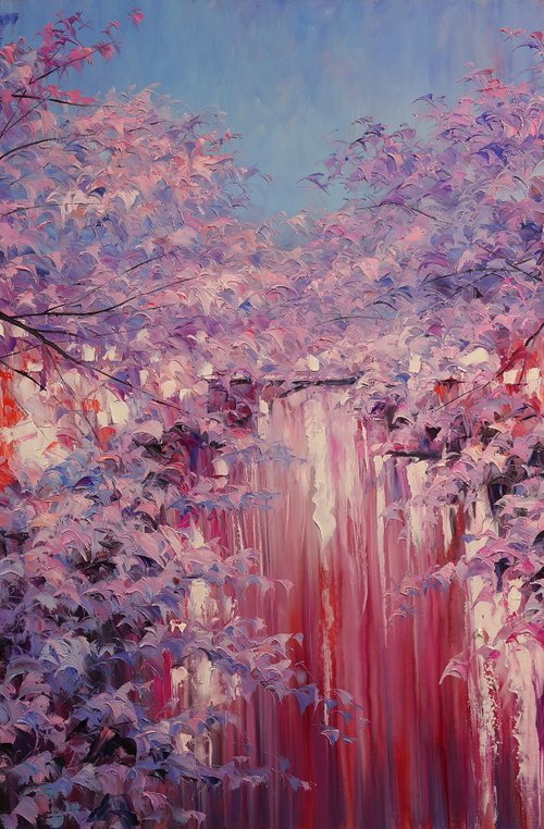 "Spring landscape" by Gennady Vylusk