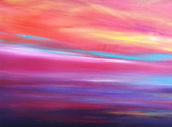 **Vitality** - Art, colourful, seascape, stunning, panoramic