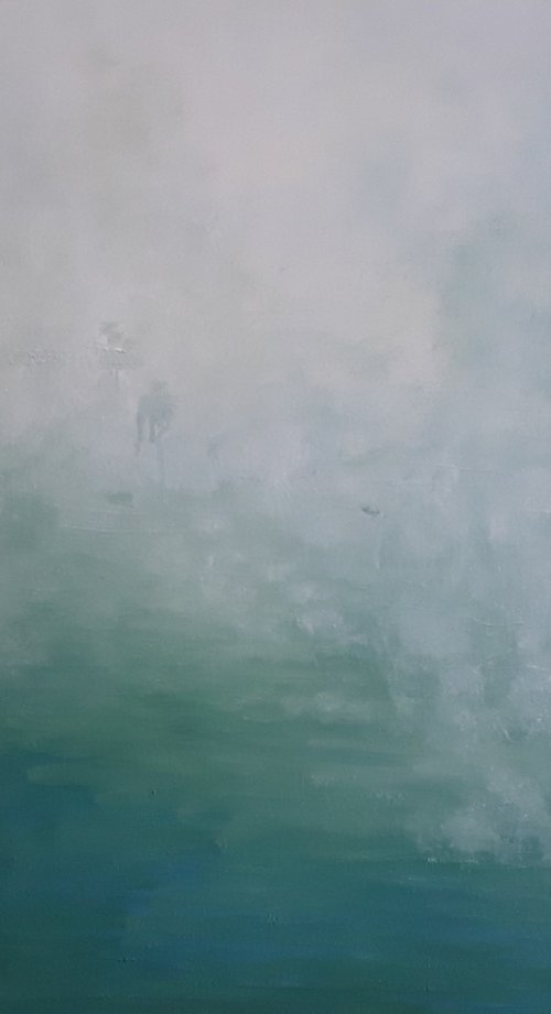 Calm Blue Green Sea by Therese O'Keeffe