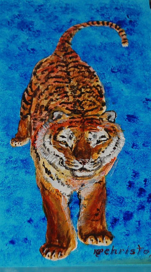 Tiger Cartoon by Mark Smith