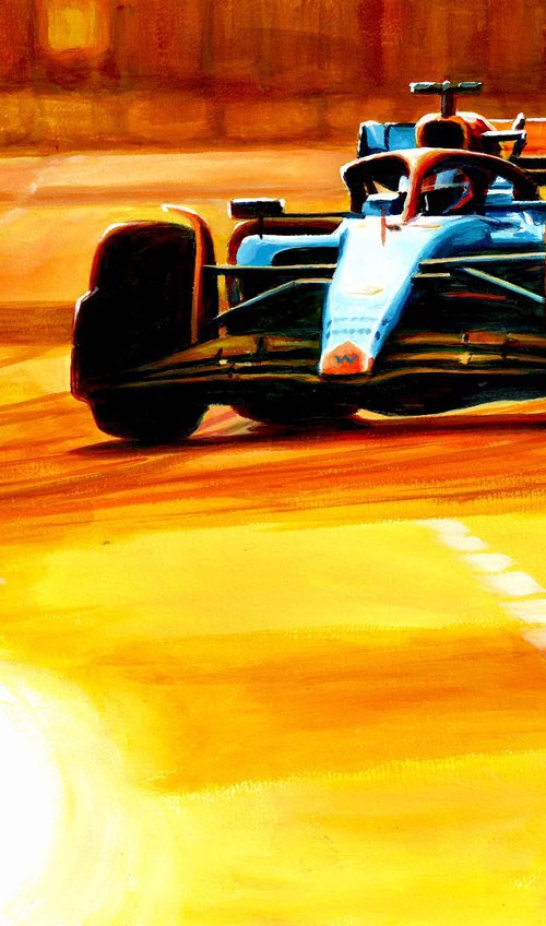 Alex Albon 2023 Singapore GP by Alex Stutchbury