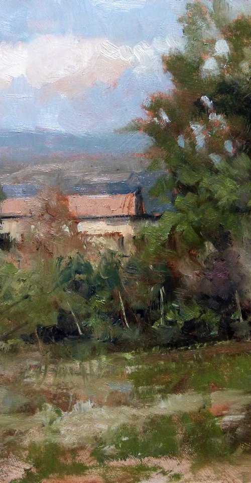 Landscape near Sisteron by Pascal Giroud