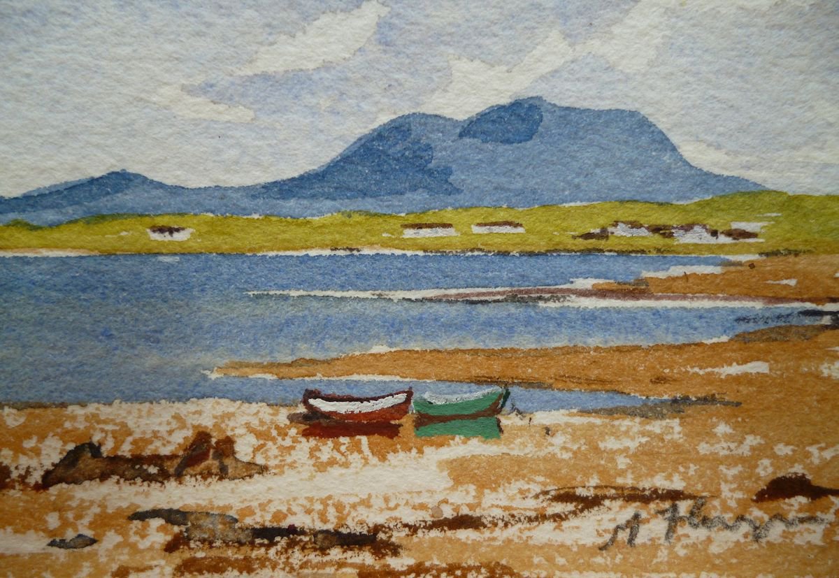 A view of Muckish Mountain, County Donegal by Maire Flanagan