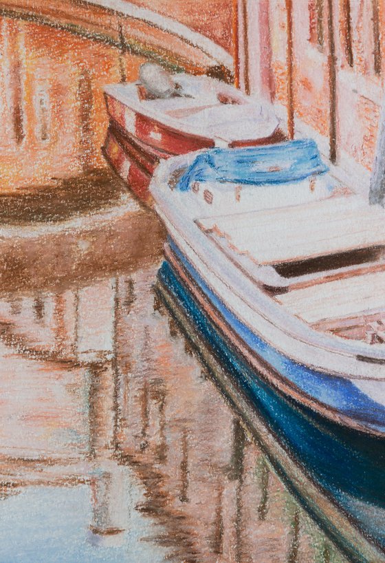 Reflections in a Venice canal
