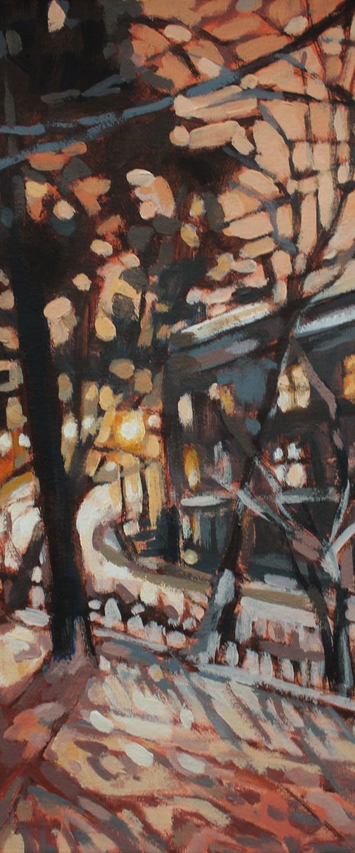 Winter Evening by Joanna Plenzler