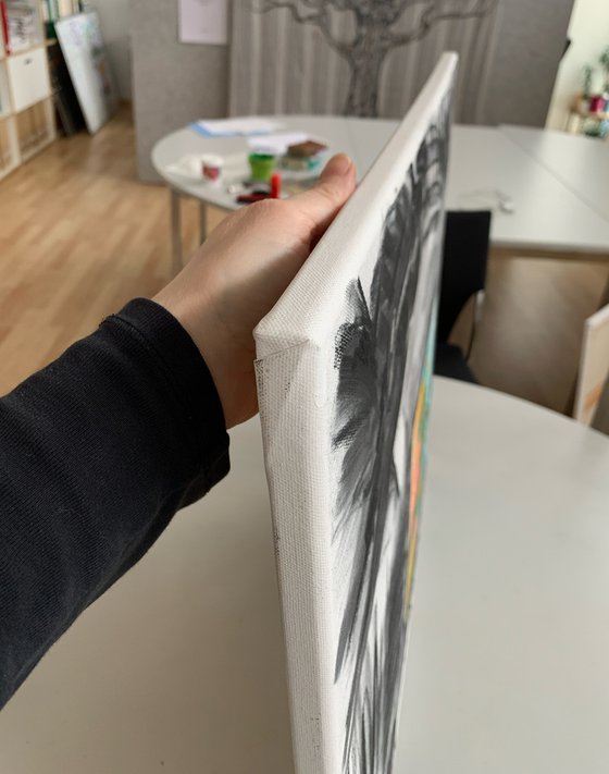 Spring. Two by the Window