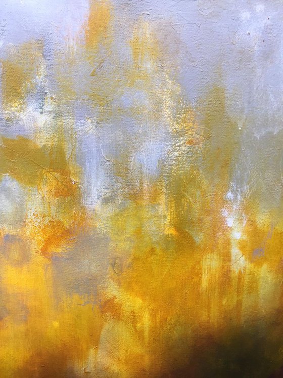 oker abstract (120 x 80 cm)