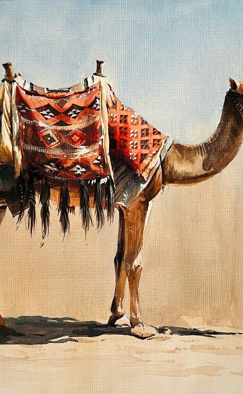 The Desert Guardian: Tradition in Repose by Alisher Matchanov
