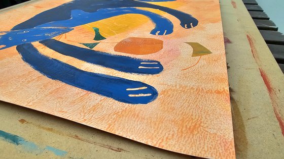 On the Yellow Rug