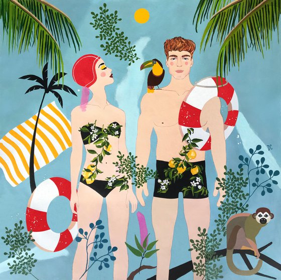 Swimmers - Bob and Amanda - Deep Blue