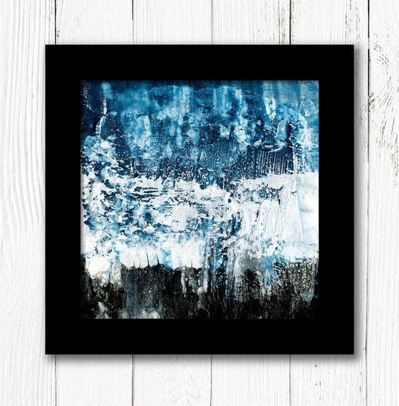 Mystic Journey 28 - Framed Abstract Painting by Kathy Morton Stanion