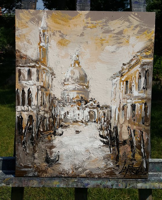 Golden Light Over Venice