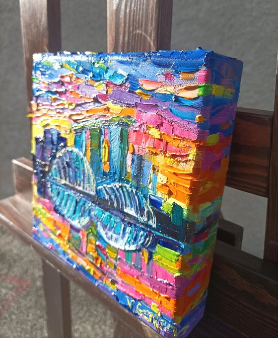 Art gift box - Singapore Skyline