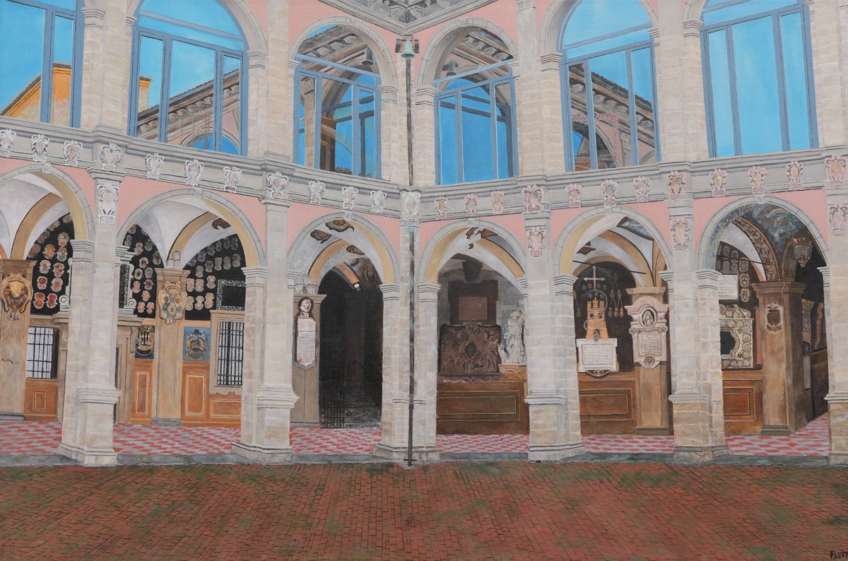 Bologna Reflection By Steven Fleit, 36 X 24, Artwork For Sale On Artfinder