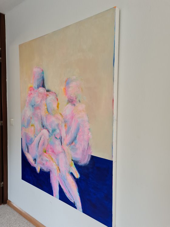 Figures Study in Pink