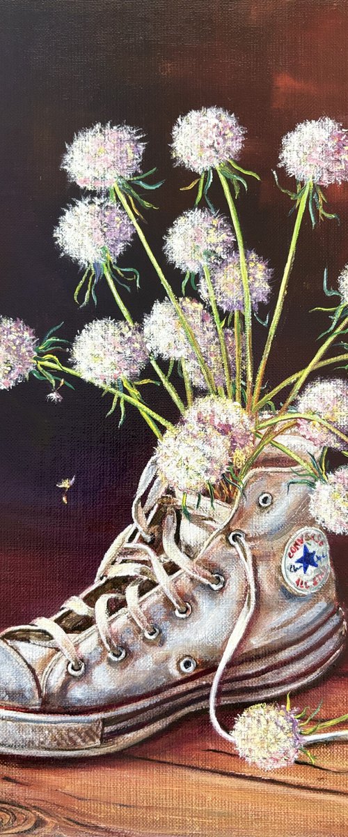 Dandelion bouquet by Lena Smirnova