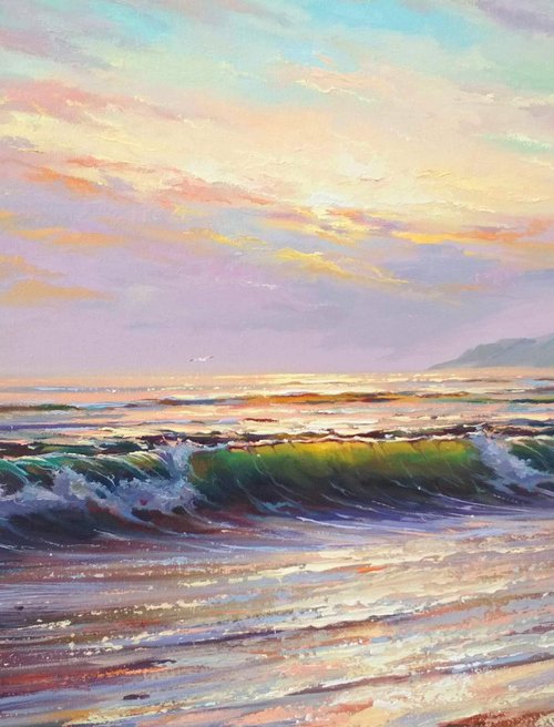 Morning seascape by Andrej  Ostapchuk