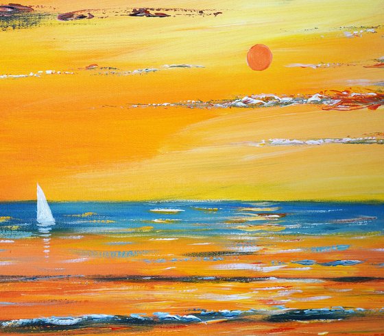 Romantic Seaside Sailing D 2