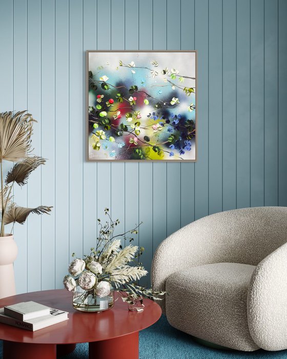Floral Whirl II