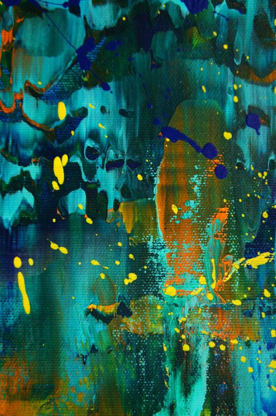 Carnival II (40 x 120 cm) (16 x 48 inches) XL vertical