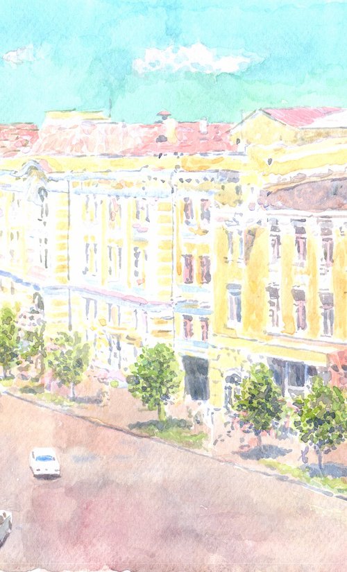 Kharkiv. Noon by Simon Kozhin