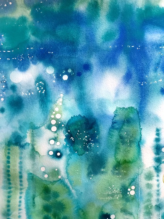 Turquoise motion 3