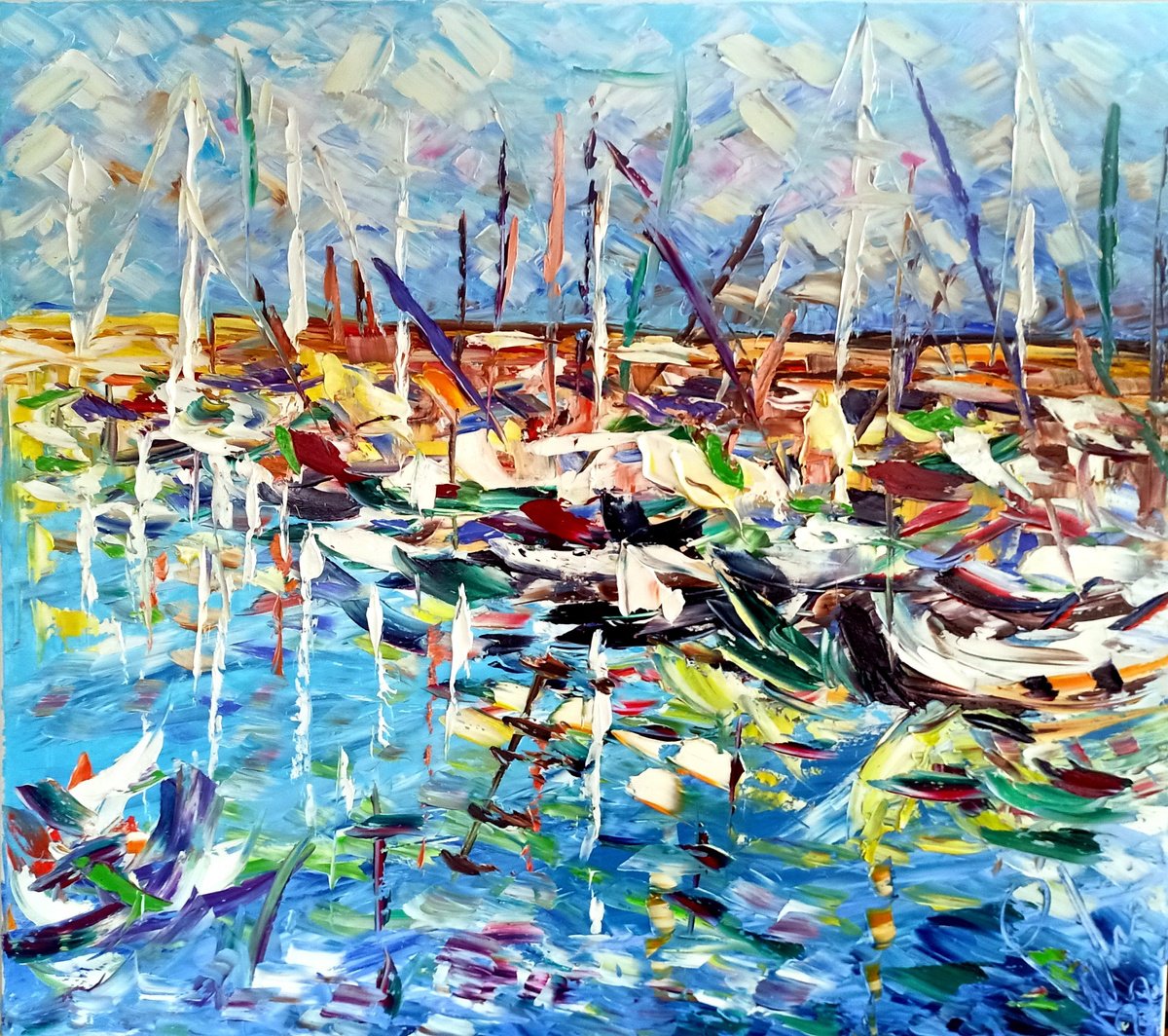 Abbaglio Marino By Antonino Puliafico, 35 X 31, Artwork For Sale On Artfinder