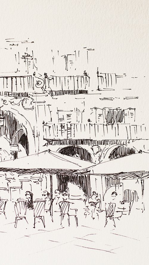 Salamanca. Plaza Mayor by Sasha Romm