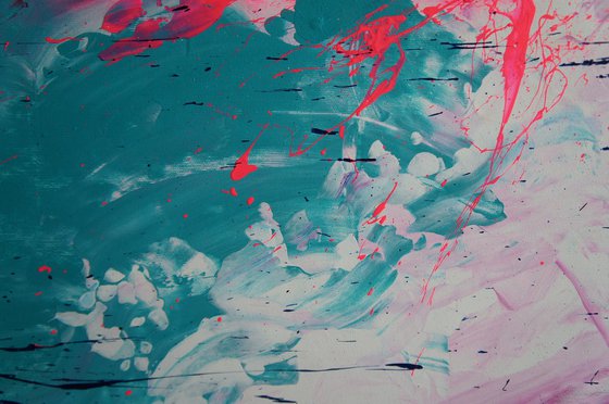 Color Storm IV Diptych