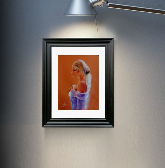 Portrait in Orange