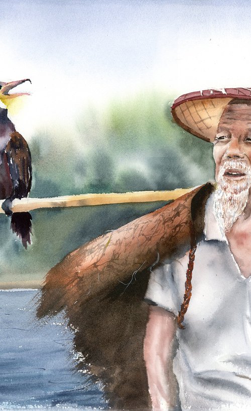 River Companions by Olga Tchefranov (Shefranov)