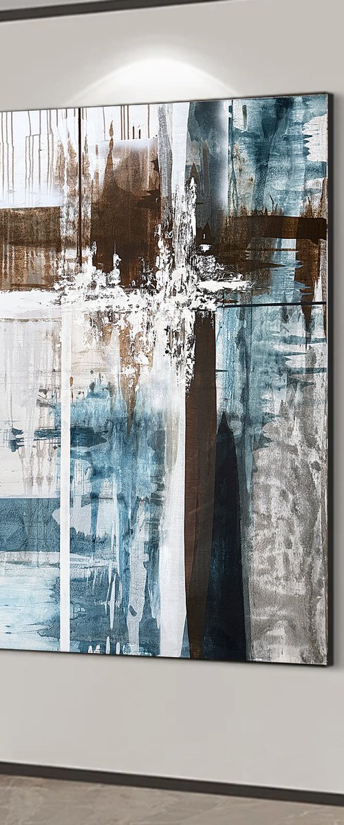 Teal Boundaries by Tatiana Malinovscaia