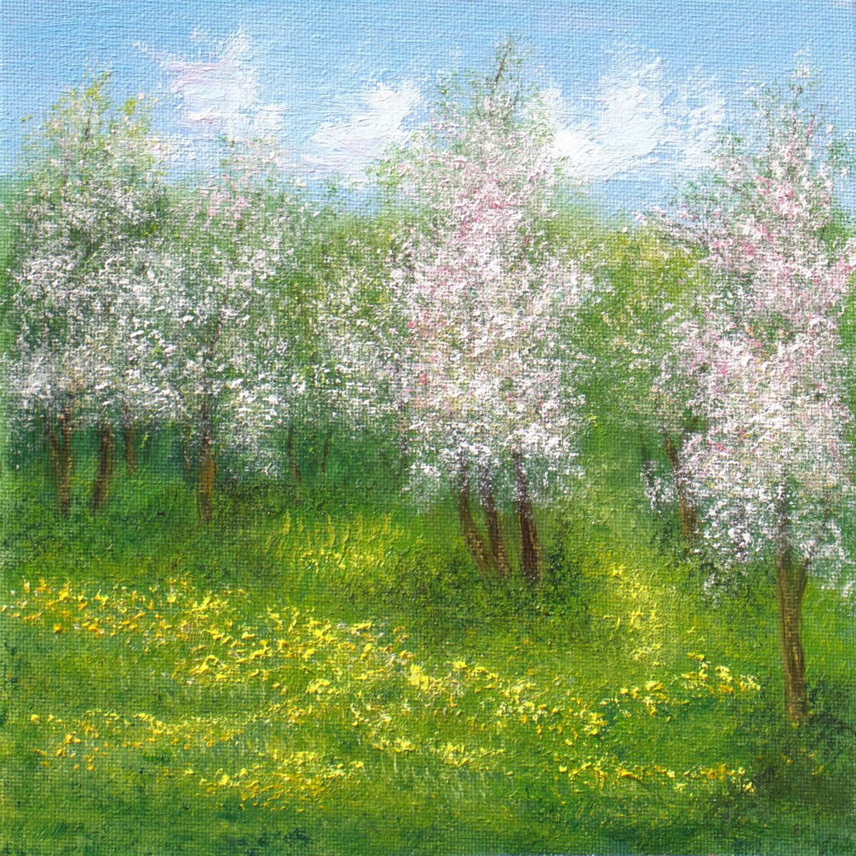 Spring landscape by Ludmilla Ukrow