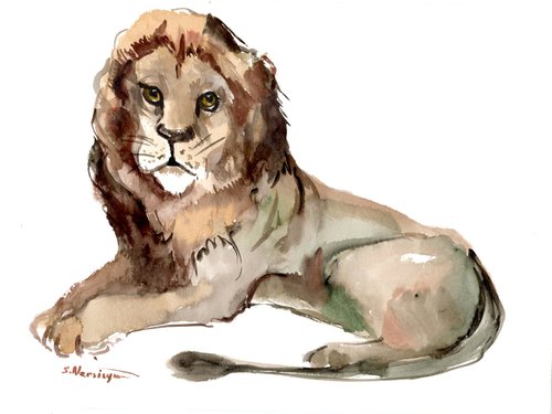 Lion by Suren Nersisyan