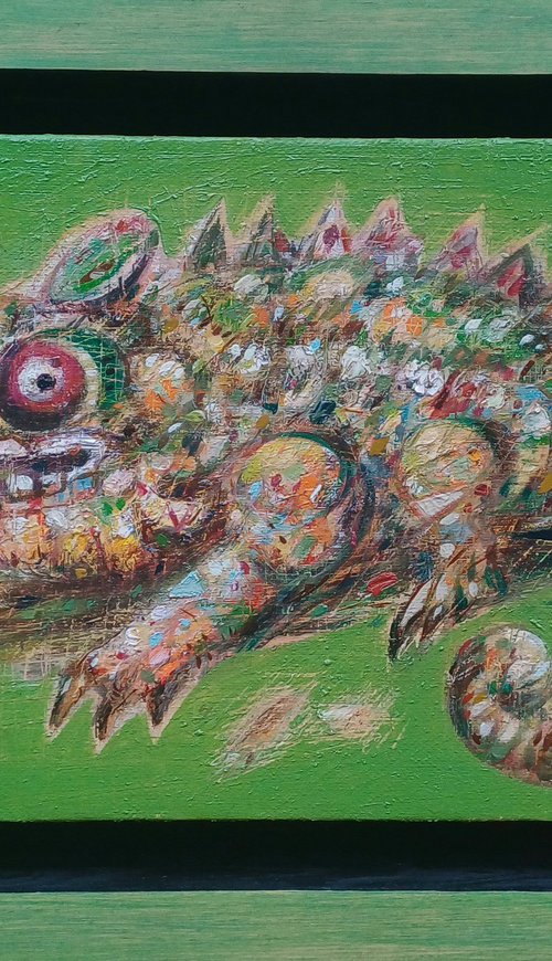 The Colorful Chameleon by Aram Sevoyan