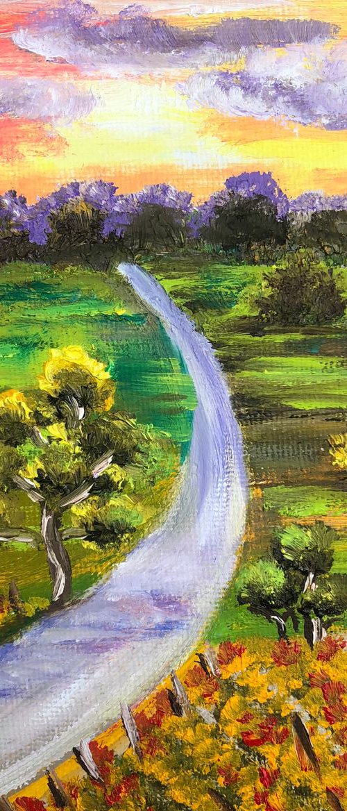 Road to Napa Valley by Inna Montano