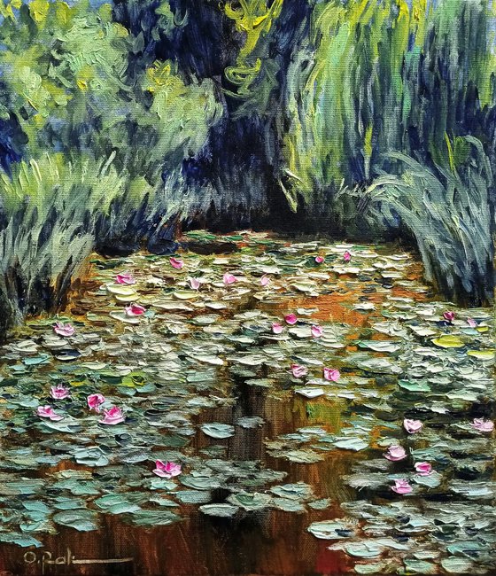 Impression. Water lilies 2