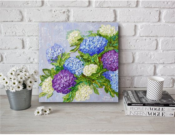 Colorful Hydrangeas