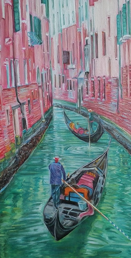 Pink Venice by Olga Knezevic