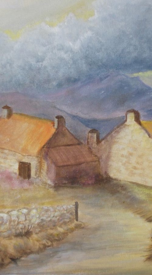 MOORLAND COTTAGES by Lynda Cockshott