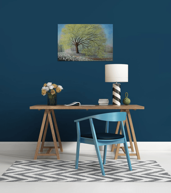 SPRINGTIME ON THE OLD OAK PATH