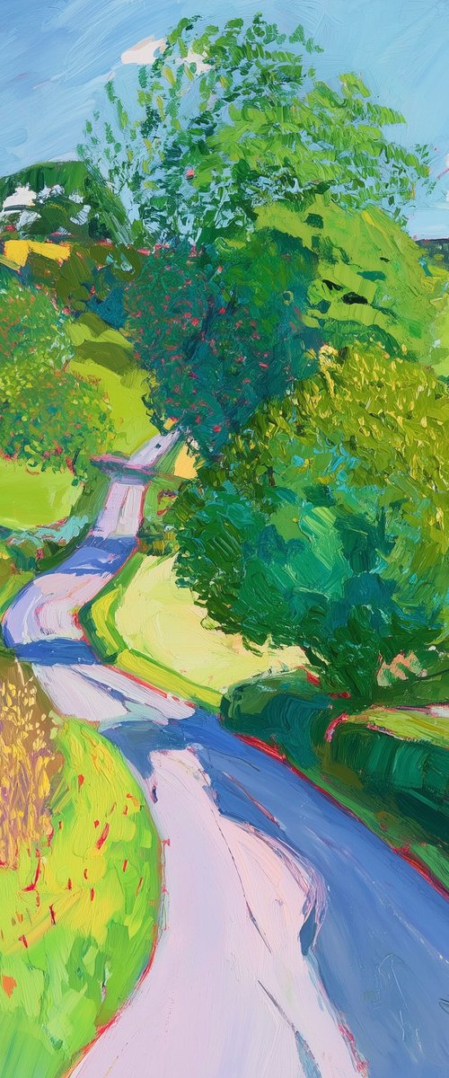 Along the Summer Path by Alina Timoshenko
