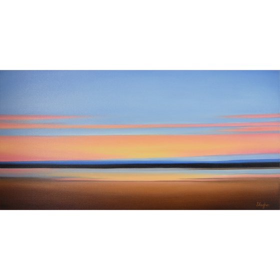 Soothing Sunset - Seascape