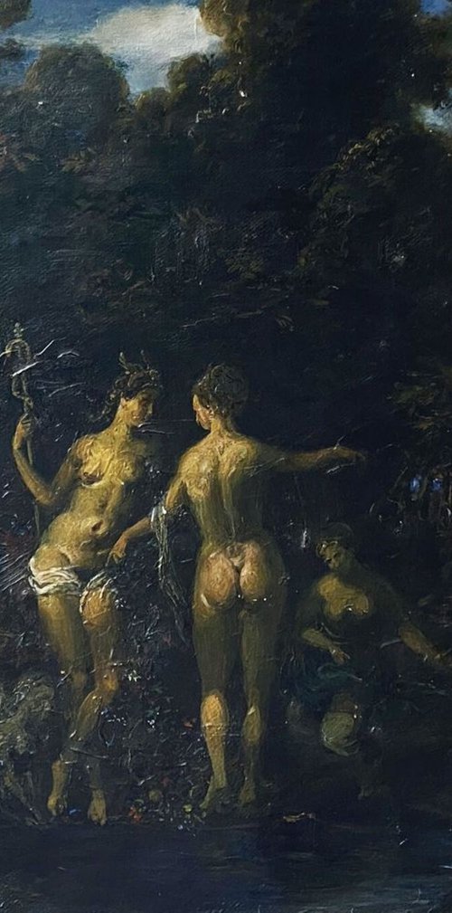 Bathers by Oleg and Alexander Litvinov