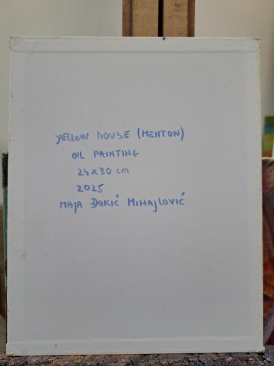 Yellow house (Menton)