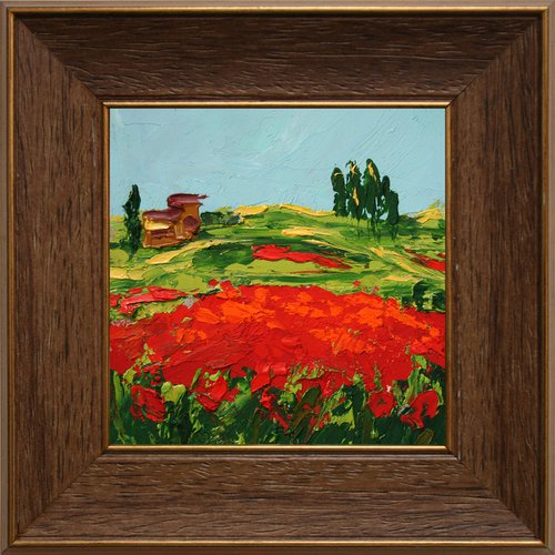 Poppy fields I by Salana Art Gallery