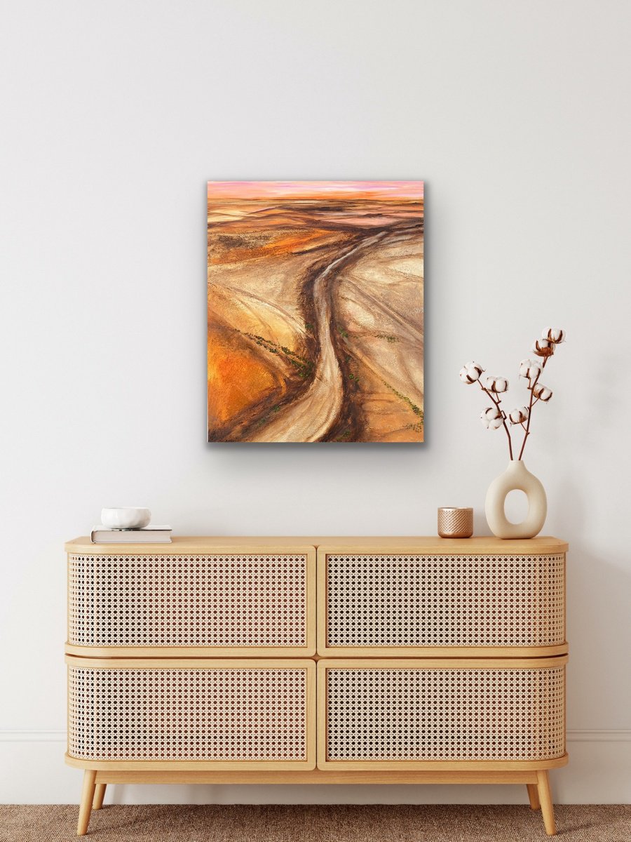Endless Way, Endless Wonder By Swapna Namboodiri, 20 X 24, Artwork For Sale On Artfinder